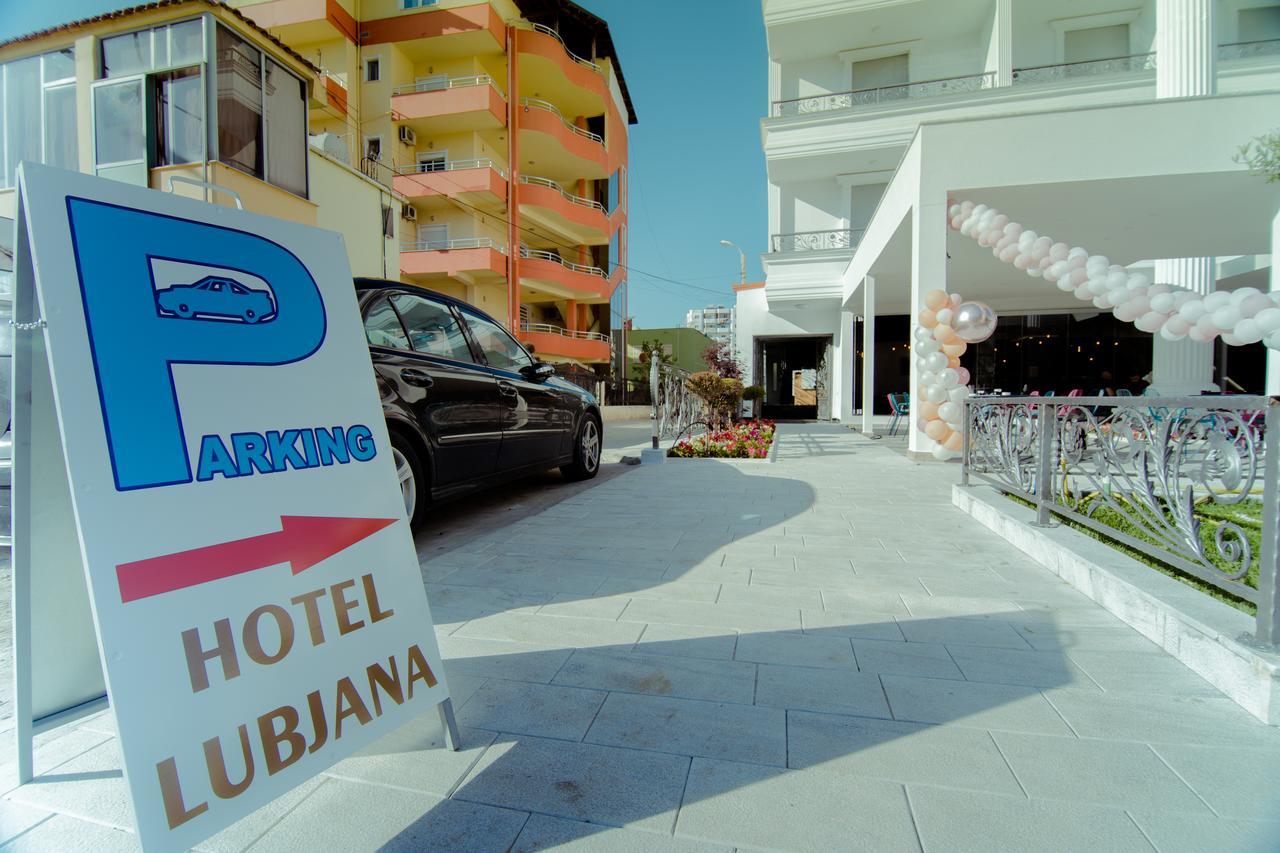 Hotel Lubjana Δυρράχιο Εξωτερικό φωτογραφία